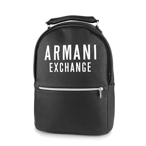 並行輸入 アルマーニ  リュックサック アルマーニエクスチェンジ 952177 9A024 00020 ブラック 黒 爆買 | ARMANI EXCHANGE