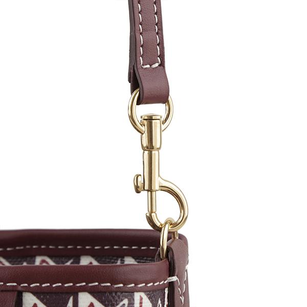 アニヤハインドマーチトートバッグワインレッド