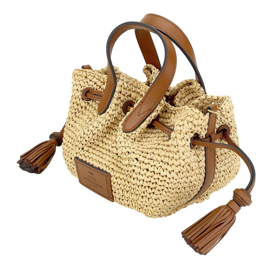 アニヤハインドマーチ ハンドバッグ ショルダーバッグ 茶 ANYA HINDMARCH（アニヤ・ハインドマーチ） ショルダーバッグ N/S Tote