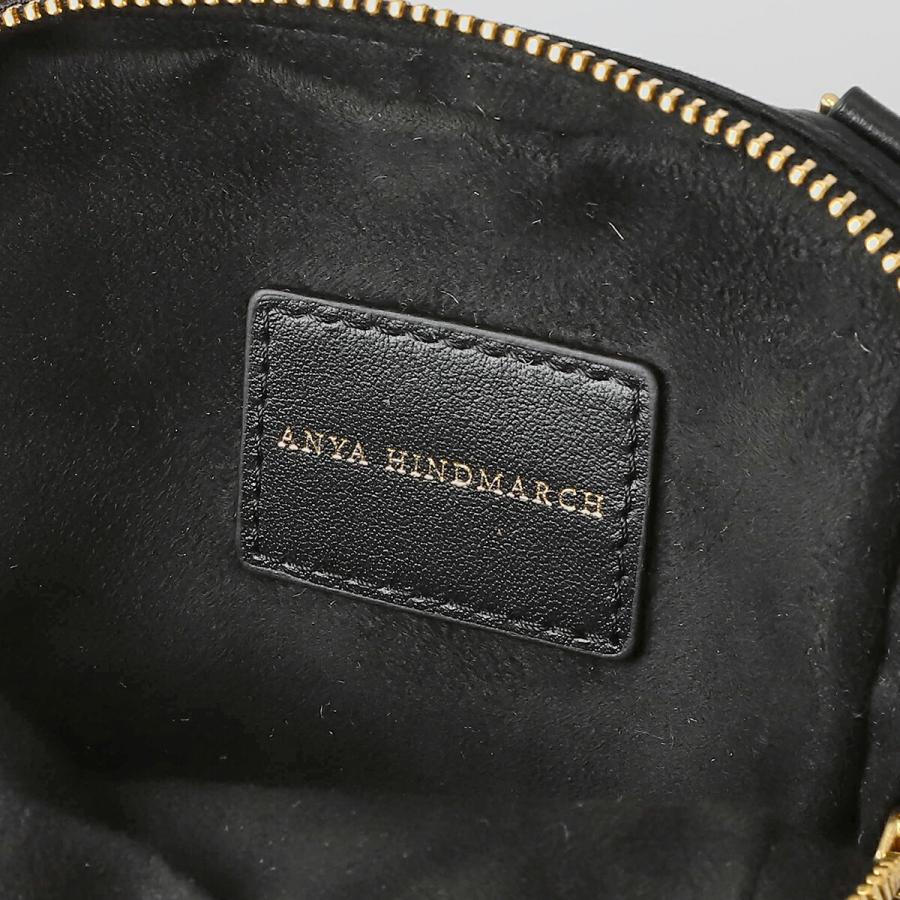 並行輸入 アニヤ ハインドマーチ ショルダーバッグ ANYA HINDMARCH AH ロゴ 5.05093E+12レディース ブラック 黒