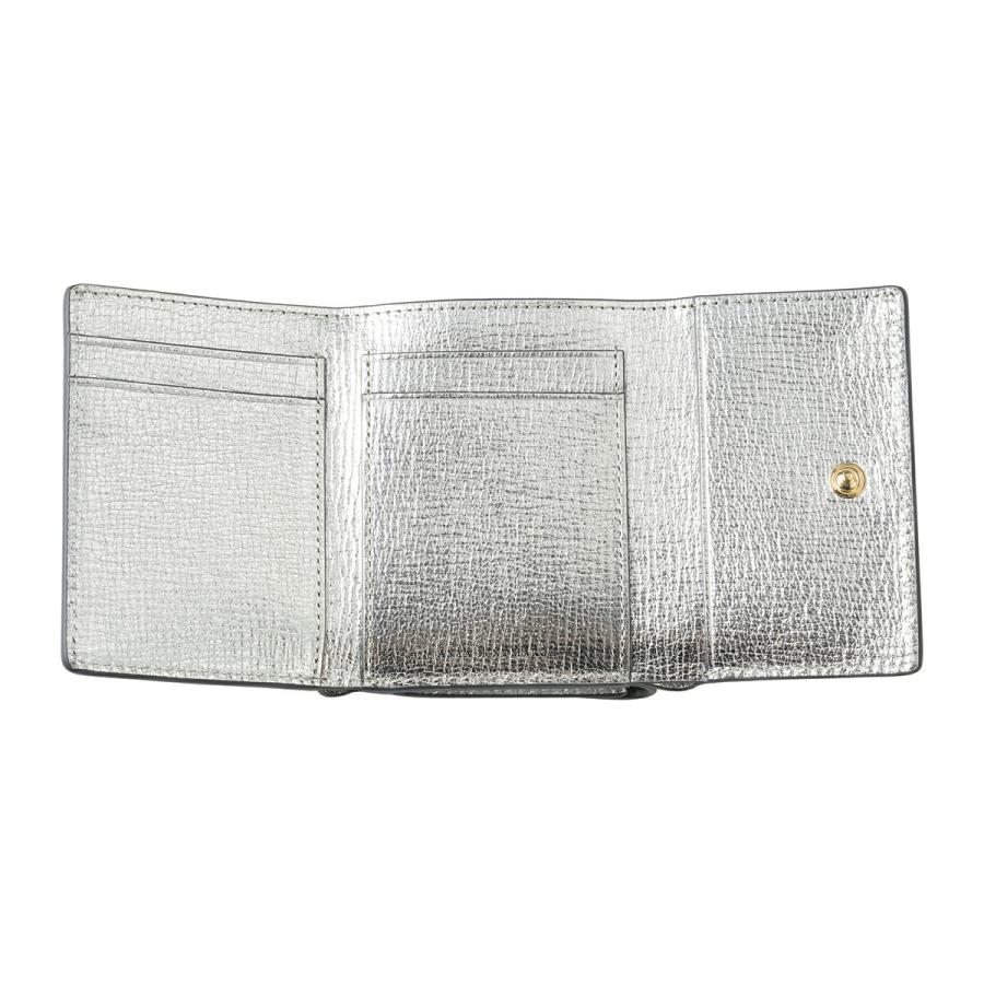 未使用 ANYA HINDMARCH アイズ シルバー ミニ ウォレット 財布 ANYA HINDMARCH - 新品 未使用 財布 アニヤハインドマーチ アイズ ミニ
