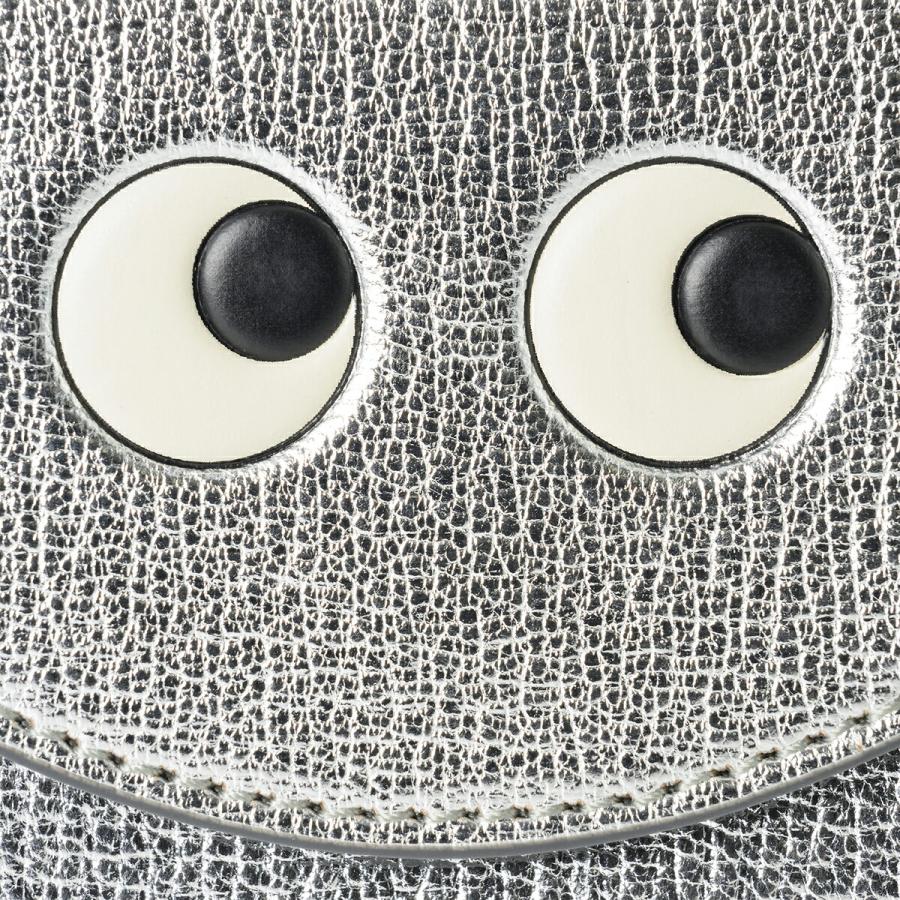 未使用 ANYA HINDMARCH アイズ シルバー ミニ ウォレット 財布 アニヤハインドマーチ Anya Hindmarch 5050925147453 三つ折り財布
