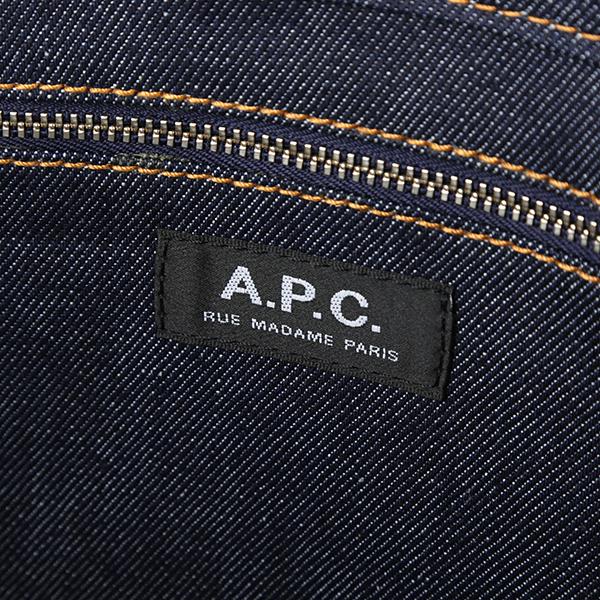 並行輸入 アーペーセー トートバッグ A.P.C. アクセル CODDP M61444 CAFユニセックス ブルー系 青 ブラウン 茶 | A.P.C. | 07
