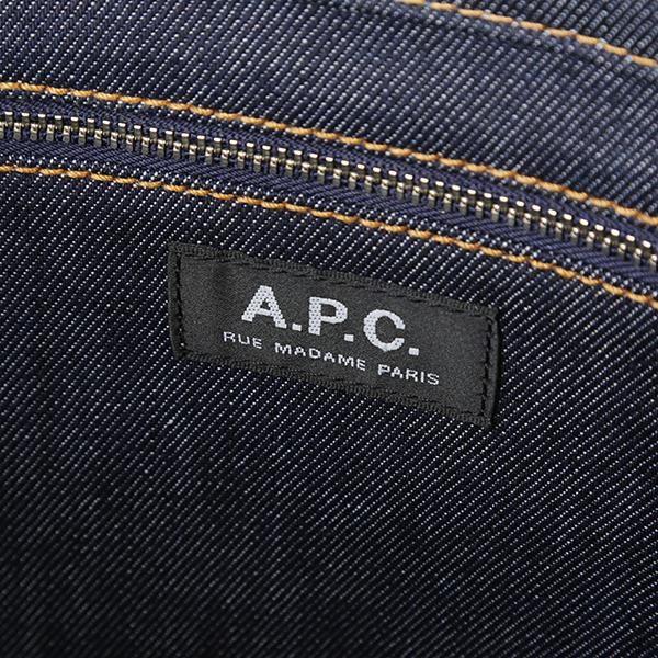 並行輸入 アーペーセー トートバッグ A.P.C. アクセル CODDP M61444 IAKユニセックス ブルー系 青 ネイビー 濃紺 | A.P.C. | 07