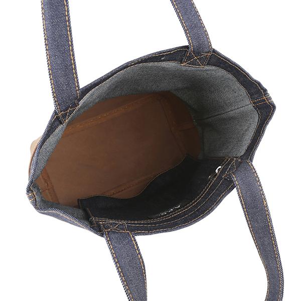 並行輸入 アーペーセー トートバッグ A.P.C. アクセル CODDP M61568 CAFユニセックス ブルー系 青 ブラウン 茶 | A.P.C. | 04