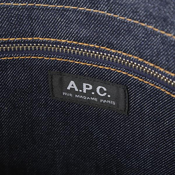 並行輸入 アーペーセー トートバッグ A.P.C. アクセル CODDP M61568 CAFユニセックス ブルー系 青 ブラウン 茶 | A.P.C. | 07