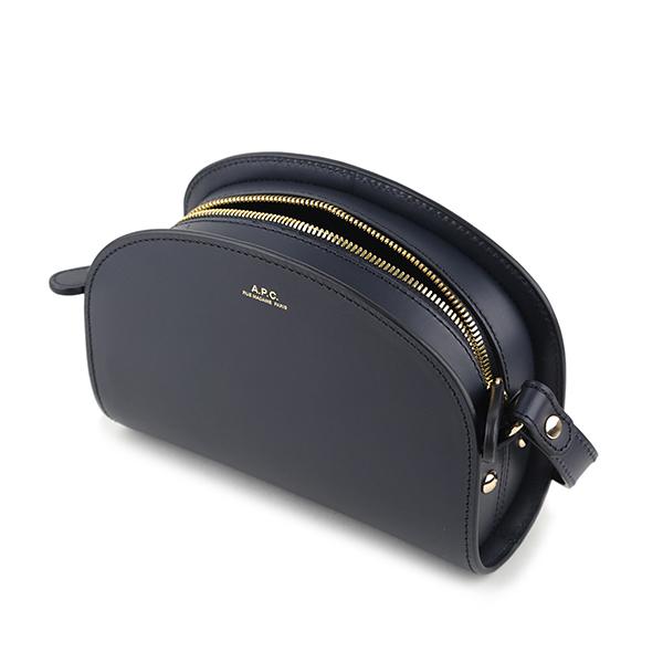 並行輸入 アーペーセー ショルダーバッグ A.P.C. サック デミ ルネ ミニ PXAWV F61392 IAKレディース ネイビー 紺の画像