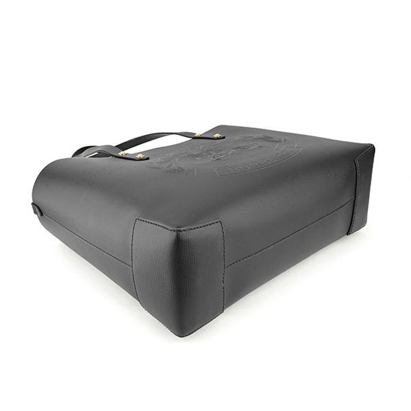 並行輸入 バーバリー トートバッグ レザー スモール トート 4080109 00100 ブラック 黒 爆買 | BURBERRY | 02