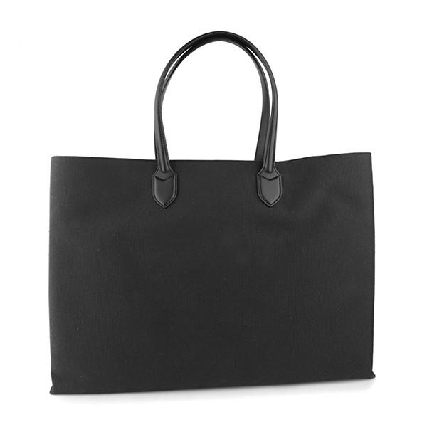 並行輸入 バーバリー トートバッグ コットンブレンド トート 8009268 A1189 ブラック 黒 爆買 | BURBERRY | 01