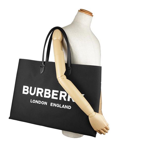 並行輸入 バーバリー トートバッグ コットンブレンド トート 8009268 A1189 ブラック 黒 爆買 | BURBERRY | 05