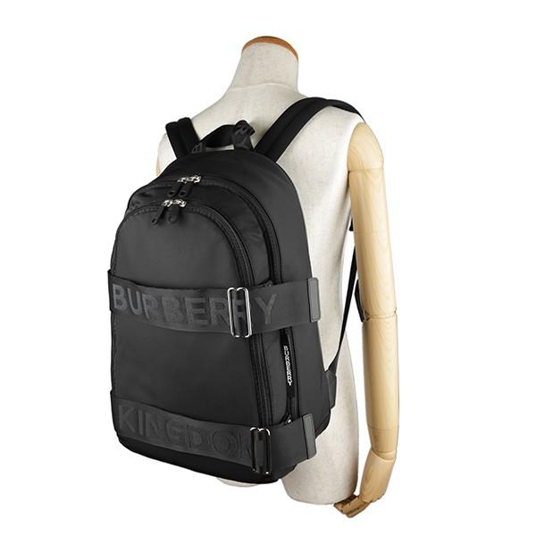 並行輸入 バーバリー  リュックサック ラージ ロゴディテール 8009628 A1189 ブラック 黒 爆買 | BURBERRY | 05