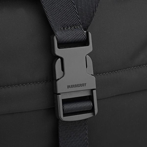 並行輸入 バーバリー リュックサック BURBERRY ロゴプリント 8010608 A1189ユニセックス ブラック 黒 | BURBERRY | 07