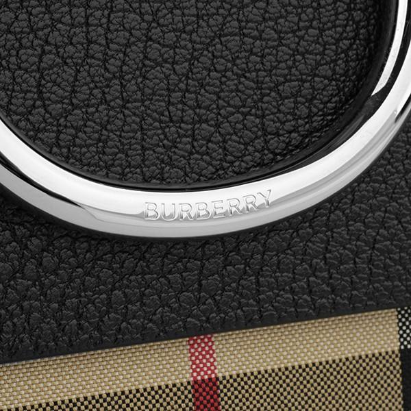 並行輸入 バーバリー  ショルダーバッグ ミニ ヴィンテージチェック＆レザー 8010959 A1189 ブラック 黒 爆買 | BURBERRY | 07