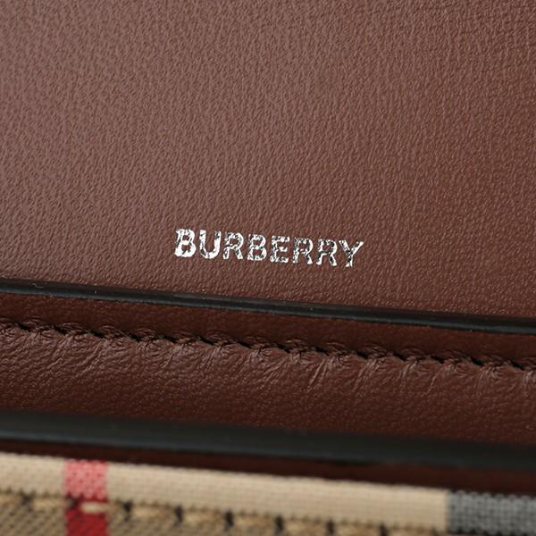 並行輸入 バーバリー  ショルダーバッグ ミニ ヴィンテージチェック＆レザー 8010959 A1189 ブラック 黒 爆買 | BURBERRY | 08