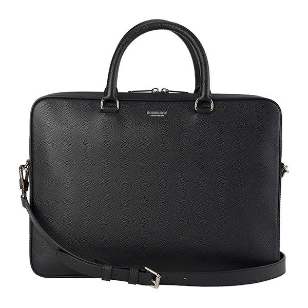 バーバリー ブリーフケース BURBERRY グレイニーレザー 8014265 A1189 メンズ ブラック 黒