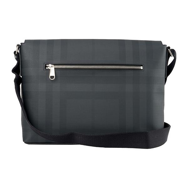 並行輸入 バーバリー  ショルダーバッグ ロンドンチェック＆レザー 8025158 A5656 グレー 爆買 | BURBERRY | 01