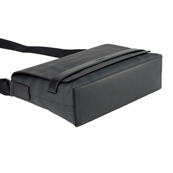 並行輸入 バーバリー  ショルダーバッグ ロンドンチェック＆レザー 8025158 A5656 グレー 爆買 | BURBERRY | 02