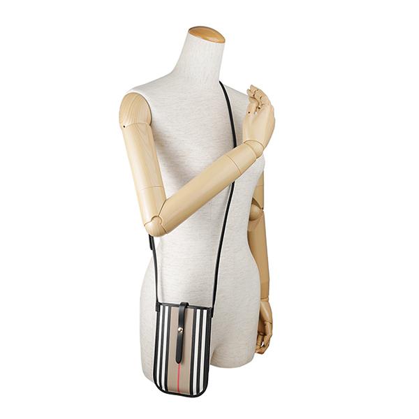 並行輸入 バーバリー ショルダーバッグ BURBERRY アイコンストライプ 8040876 A7026ユニセックス ベージュ系 | BURBERRY | 05