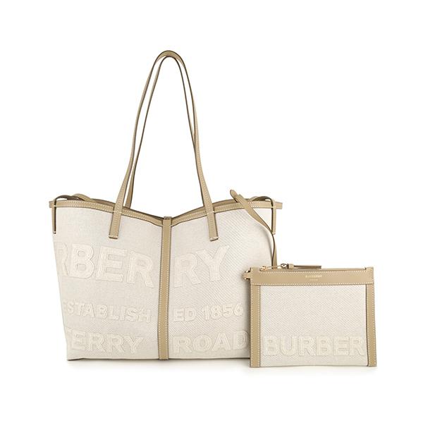 BURBERRYのカバン刺繍入り BURBERRY 並行輸入 バーバリー トートバッグ ミニホースフェリー