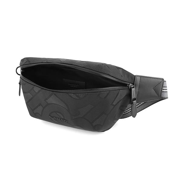 並行輸入 バーバリー ウエストバッグ ボディバッグ BURBERRY モノグラム 8043707 A1189メンズ ブラック 黒 | BURBERRY | 03