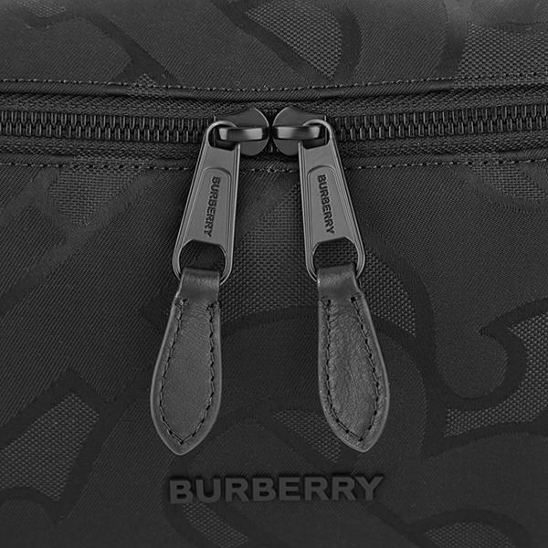 並行輸入 バーバリー ウエストバッグ ボディバッグ BURBERRY モノグラム 8043707 A1189メンズ ブラック 黒 | BURBERRY | 07