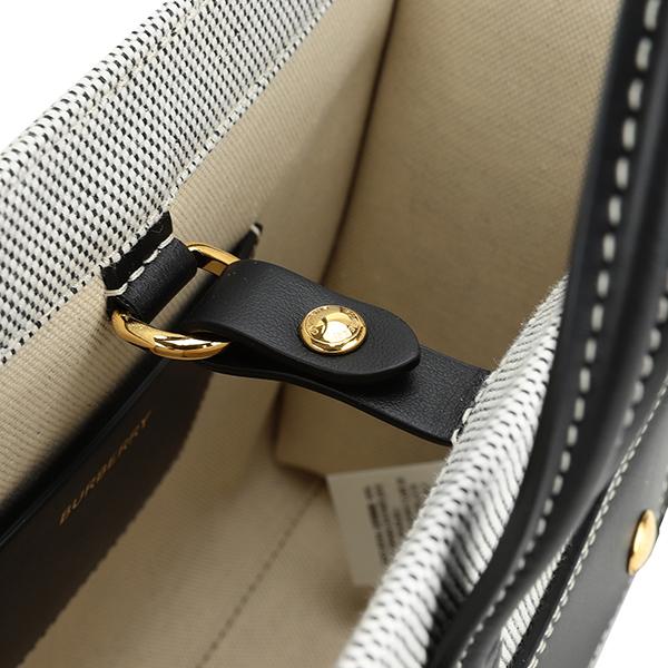 並行輸入 バーバリー トートバッグ BURBERRY ロゴプリント 8044142 A1189レディース ブラック 黒 | BURBERRY | 07