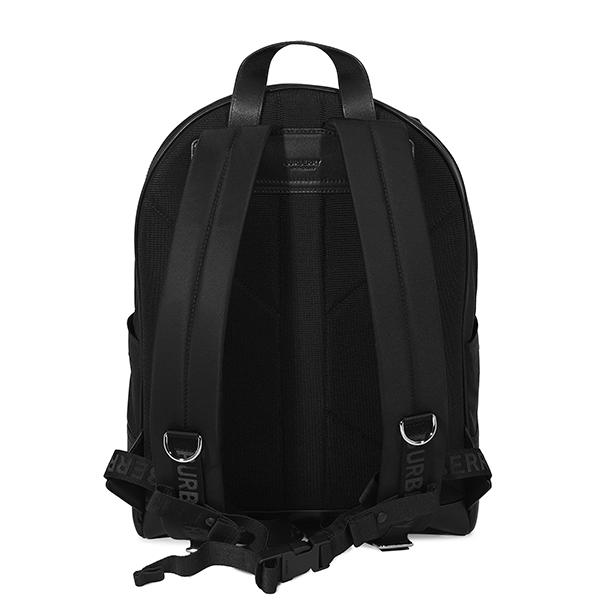 並行輸入 バーバリー リュックサック BURBERRY ロゴプリント 8047292 A1189ユニセックス ブラック 黒 | BURBERRY | 01