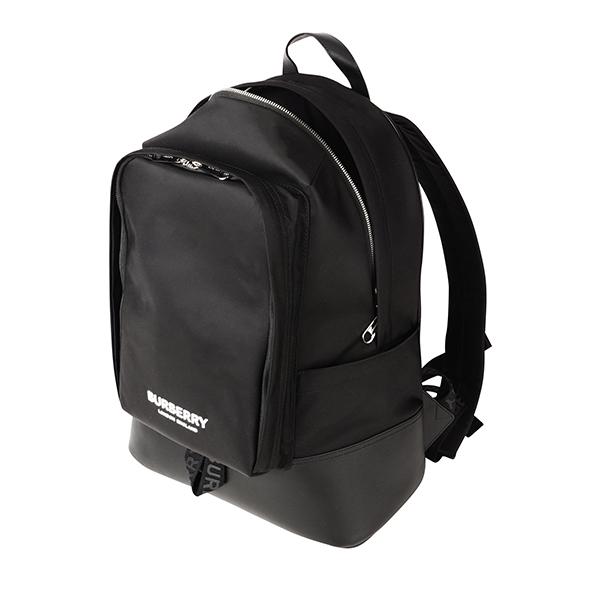 並行輸入 バーバリー リュックサック BURBERRY ロゴプリント 8047292 A1189ユニセックス ブラック 黒 | BURBERRY | 03