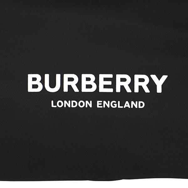 並行輸入 バーバリー ウエストバッグ ボディバッグ BURBERRY ロゴプリント 8049095 A1189ユニセックス ブラック 黒 | BURBERRY | 08