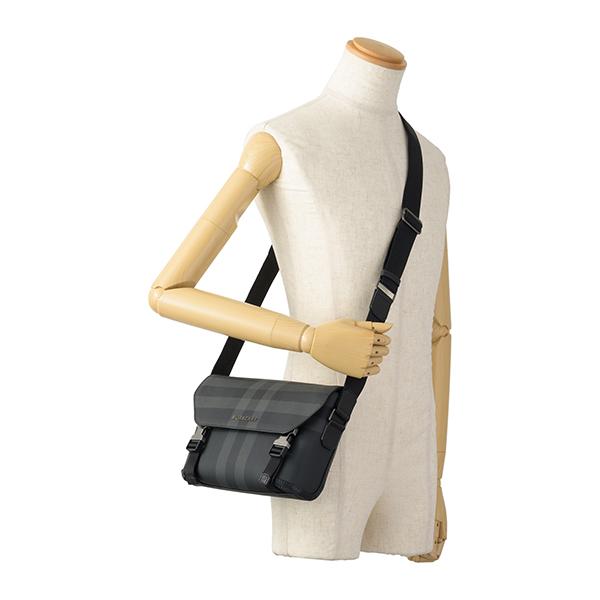 BURBERRY 並行輸入 バーバリー ショルダーバッグ チャコール