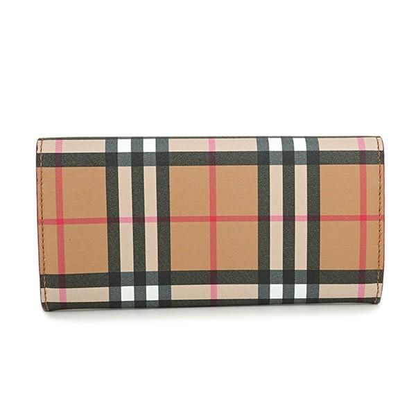 並行輸入 バーバリー  長財布 ヴィンテージチェック＆レザー 8005384 A3358 イエローブラウン系 爆買 | BURBERRY | 01