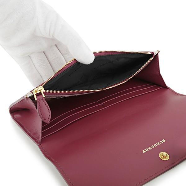 並行輸入 バーバリー  長財布 ヴィンテージチェック＆レザー 8005384 A3358 イエローブラウン系 爆買 | BURBERRY | 04