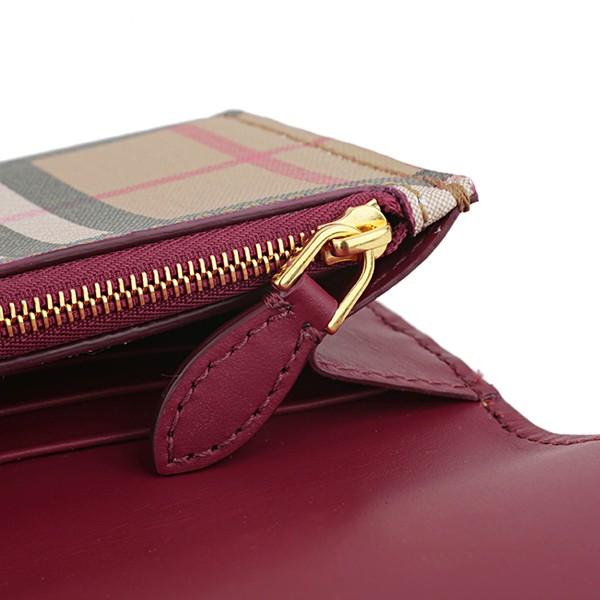 並行輸入 バーバリー  長財布 ヴィンテージチェック＆レザー 8005384 A3358 イエローブラウン系 爆買 | BURBERRY | 05
