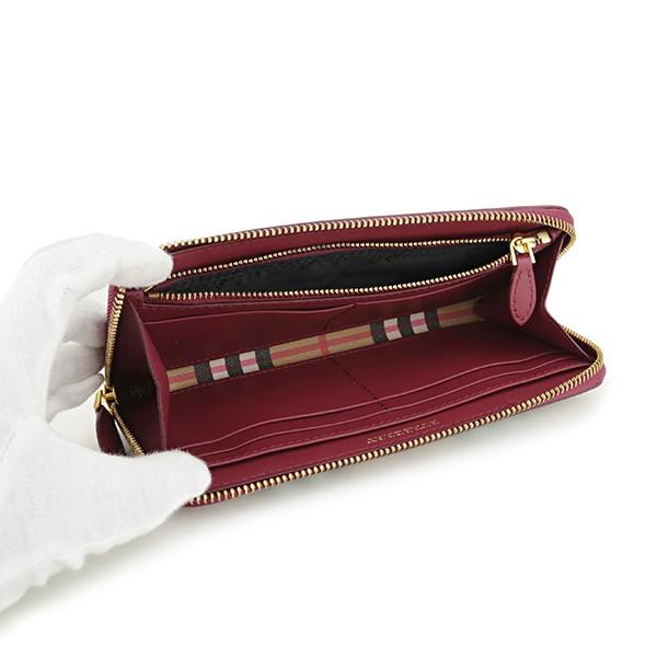 並行輸入 バーバリー  長財布(ラウンドファスナー) ヴィンテージチェック＆レザー 8005389 A3358 イエローブラウン系 爆買 | BURBERRY | 03