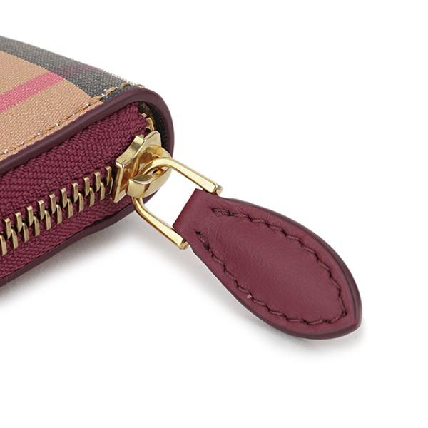 並行輸入 バーバリー  長財布(ラウンドファスナー) ヴィンテージチェック＆レザー 8005389 A3358 イエローブラウン系 爆買 | BURBERRY | 05