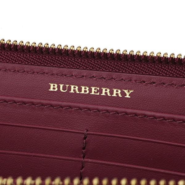 並行輸入 バーバリー  長財布(ラウンドファスナー) ヴィンテージチェック＆レザー 8005389 A3358 イエローブラウン系 爆買 | BURBERRY | 06