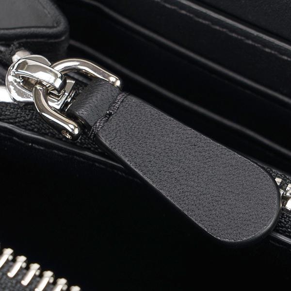 並行輸入 バーバリー  長財布(ラウンドファスナー) ロンドンチェック＆レザー 8014480 A5656 グレー 爆買 | BURBERRY | 07