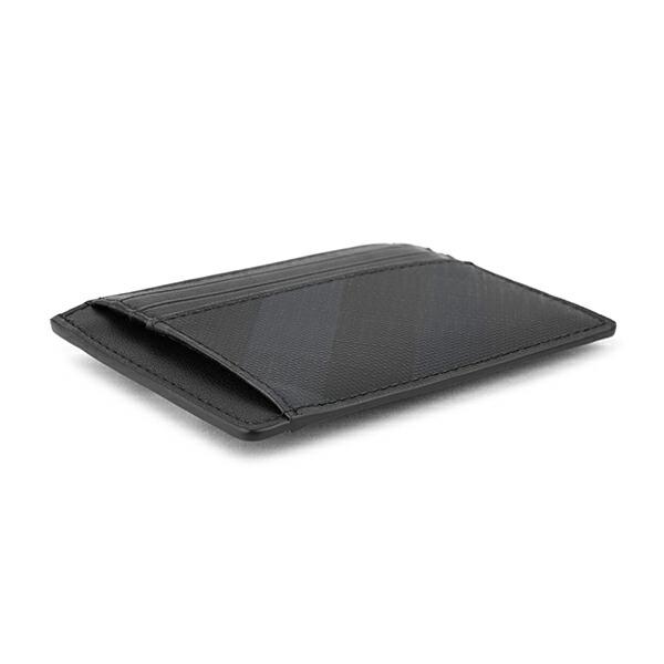 並行輸入 バーバリー  カードケース ロンドンチェック＆レザー 8014489 A5656 ダークグレー 爆買 | BURBERRY | 02