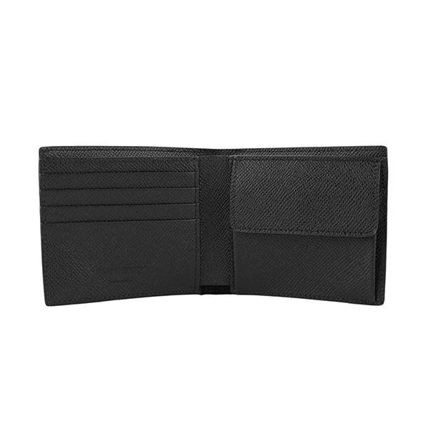 並行輸入 バーバリー 2つ折り財布 BURBERRY グレイニーレザー 8014656 A1189メンズ ブラック 黒 | BURBERRY | 03