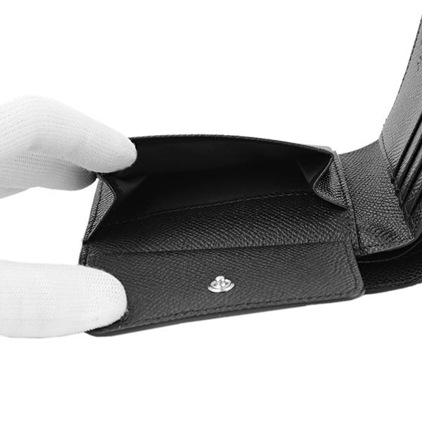 並行輸入 バーバリー 2つ折り財布 BURBERRY グレイニーレザー 8014656 A1189メンズ ブラック 黒 | BURBERRY | 05