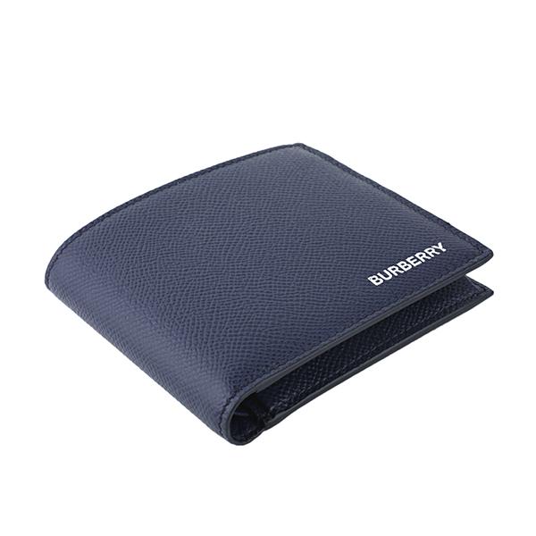 並行輸入 バーバリー  2つ折り財布 グレイニーレザー 8014658 A1250 ネイビー 紺 爆買 | BURBERRY | 02