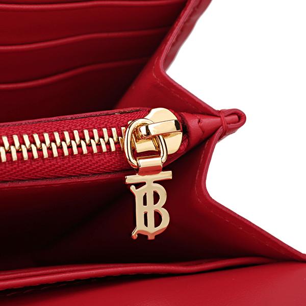 BURBERRY バーバリー 長財布 ティービー ハードウェアグレイニー  