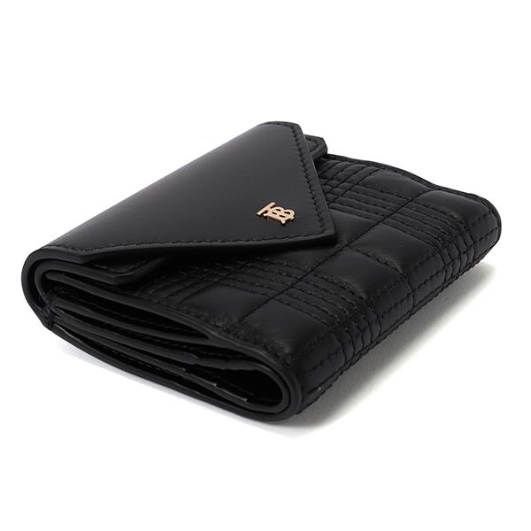 BURBERRY バーバリー 3つ折り財布 ブラック 黒 8025732 A1189 BURBERRY バーバリー 3つ折り財布 ブラック 黒 8025732 A1189