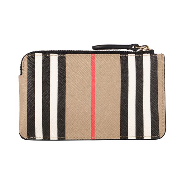 並行輸入 バーバリー カードケース BURBERRY アイコンストライプ 8029616 A7026ユニセックス ベージュ系 | BURBERRY | 01