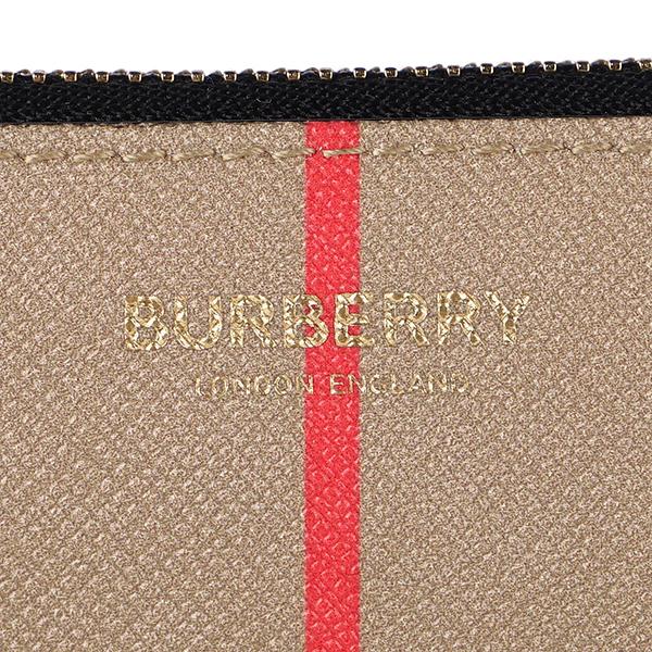 並行輸入 バーバリー カードケース BURBERRY アイコンストライプ 8029616 A7026ユニセックス ベージュ系 | BURBERRY | 06