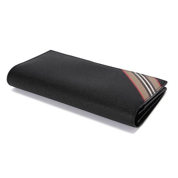 BURBERRY バーバリー 長財布 アイコンストライプ＆レザー 8033848 