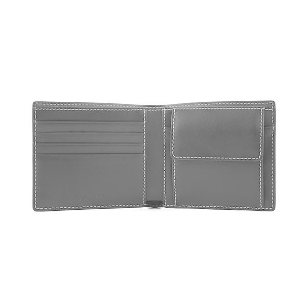 【美品】 burberry 二つ折り財布 ジャイアント チェック ブラウン 美品】 burberry 二つ折り財布 ジャイアントチェック ブラウン