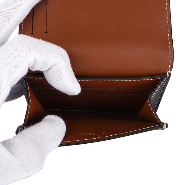 並行輸入 バーバリー 2つ折り財布 BURBERRY ホースフェリープリント 8039546 A1189ユニセックス ブラック 黒 ブラウン 茶 | BURBERRY | 06