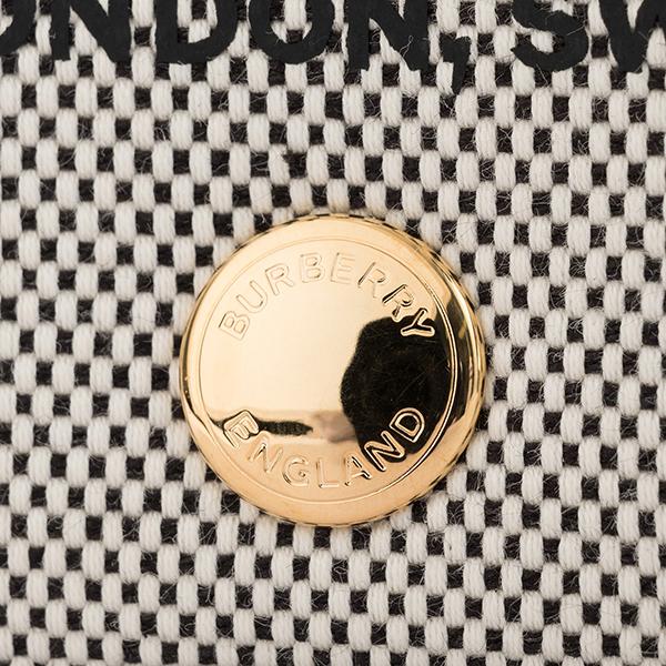 並行輸入 バーバリー ショルダーバッグ BURBERRY スモールフレヤ ホースフェリーロゴ 8039869 A1189ユニセックス ブラック 黒 | BURBERRY | 07