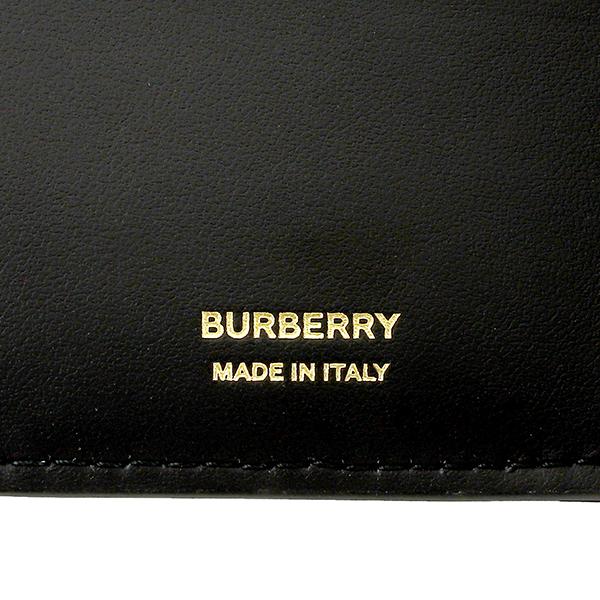 並行輸入 バーバリー 3つ折り財布 BURBERRY ミニキルティッド ラムスキン 8049280 A1189レディース ブラック 黒 | BURBERRY | 07